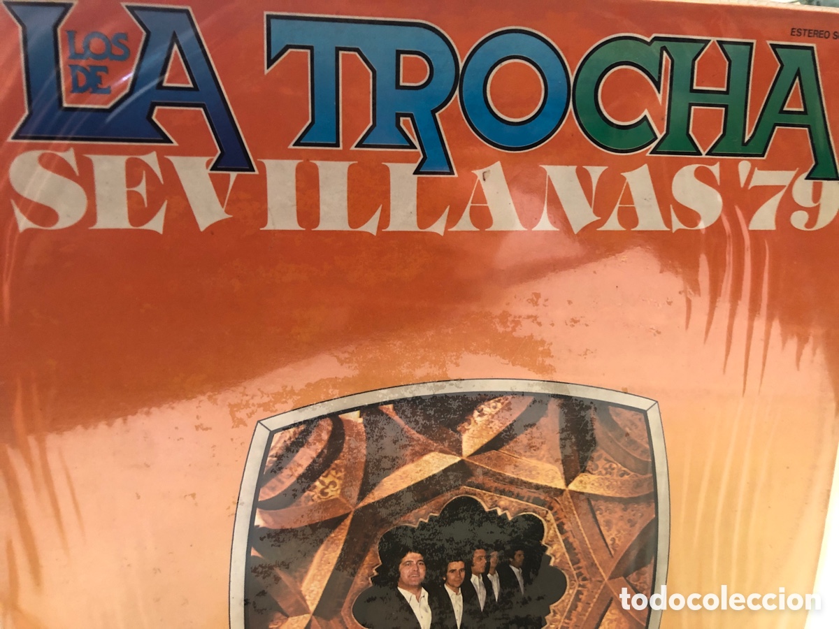 Discos de vinilo: LP Los de la Trocha. Sevillanas&rsquo;79 - Foto 1