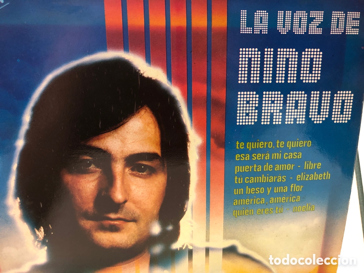 Vinyl records: LP La Voz De Nino Bravo