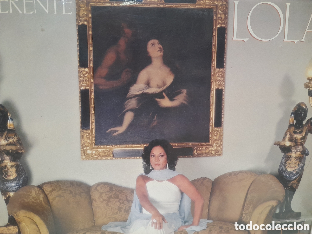 Vinyl records: LP Lola Flores. Diferente Lola