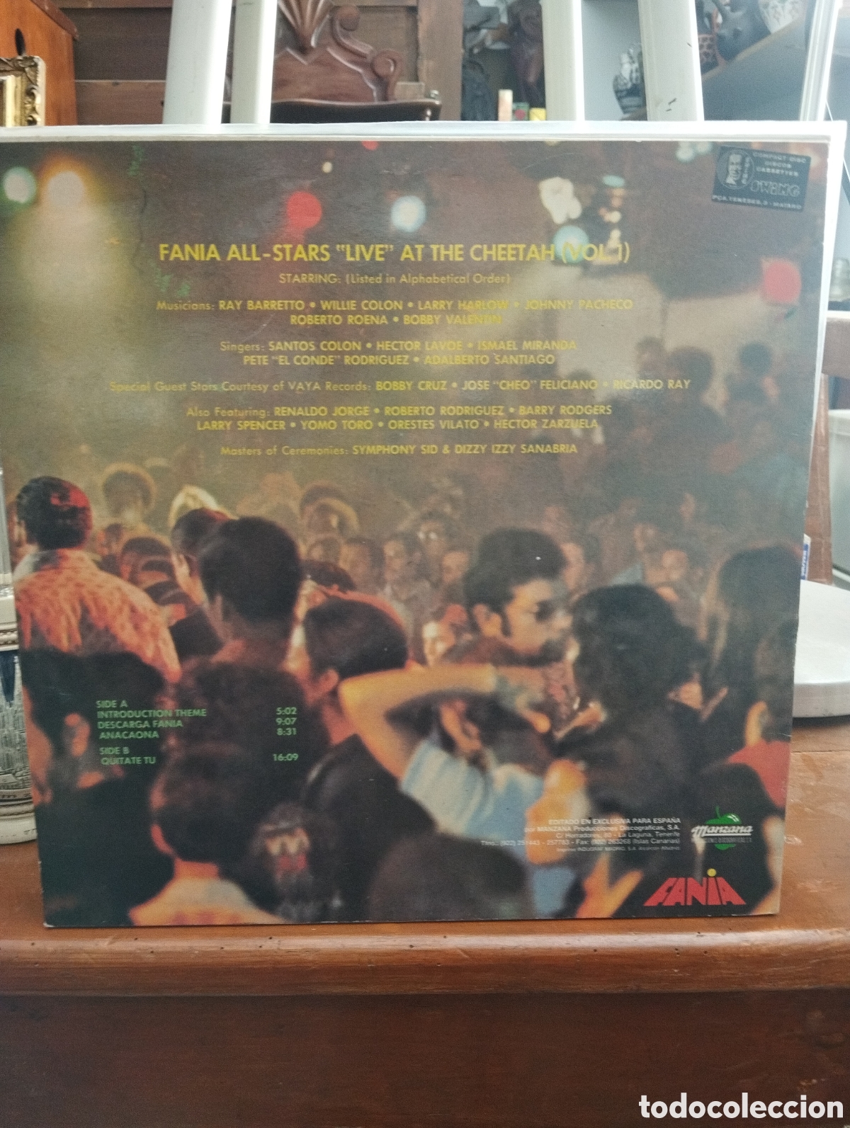 Discos de vinilo: FANIA ALL STARS EN DIRECTO - Foto 2