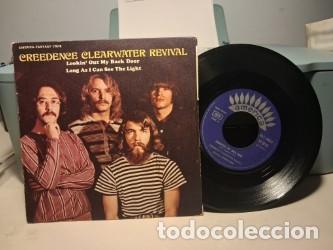 Discos de vinilo: SG CREEDENCE CLEARWATER REVIVAL : LOOKIN&acute;OUT MY BACK PAGES (edicion Francia)
