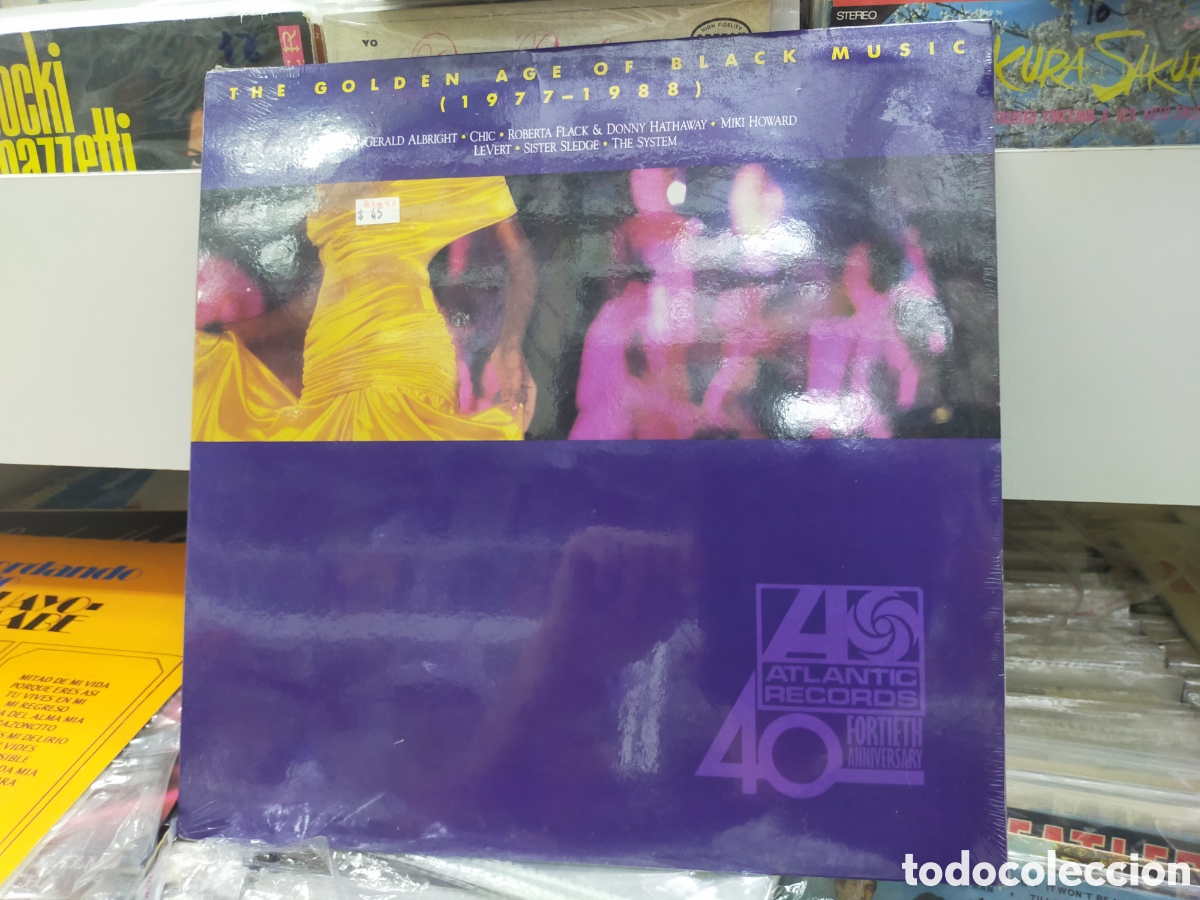 Discos de vinilo: The golden age black music lp 1977 - 1988 u.s.a. precintado