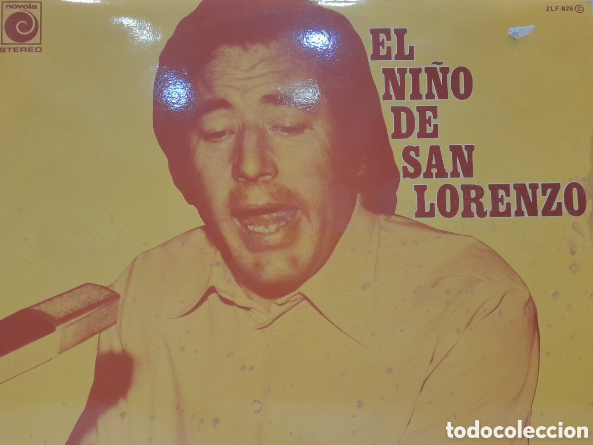 Discos de vinilo: LP El ni&ntilde;o de San Lorenzo - Foto 2