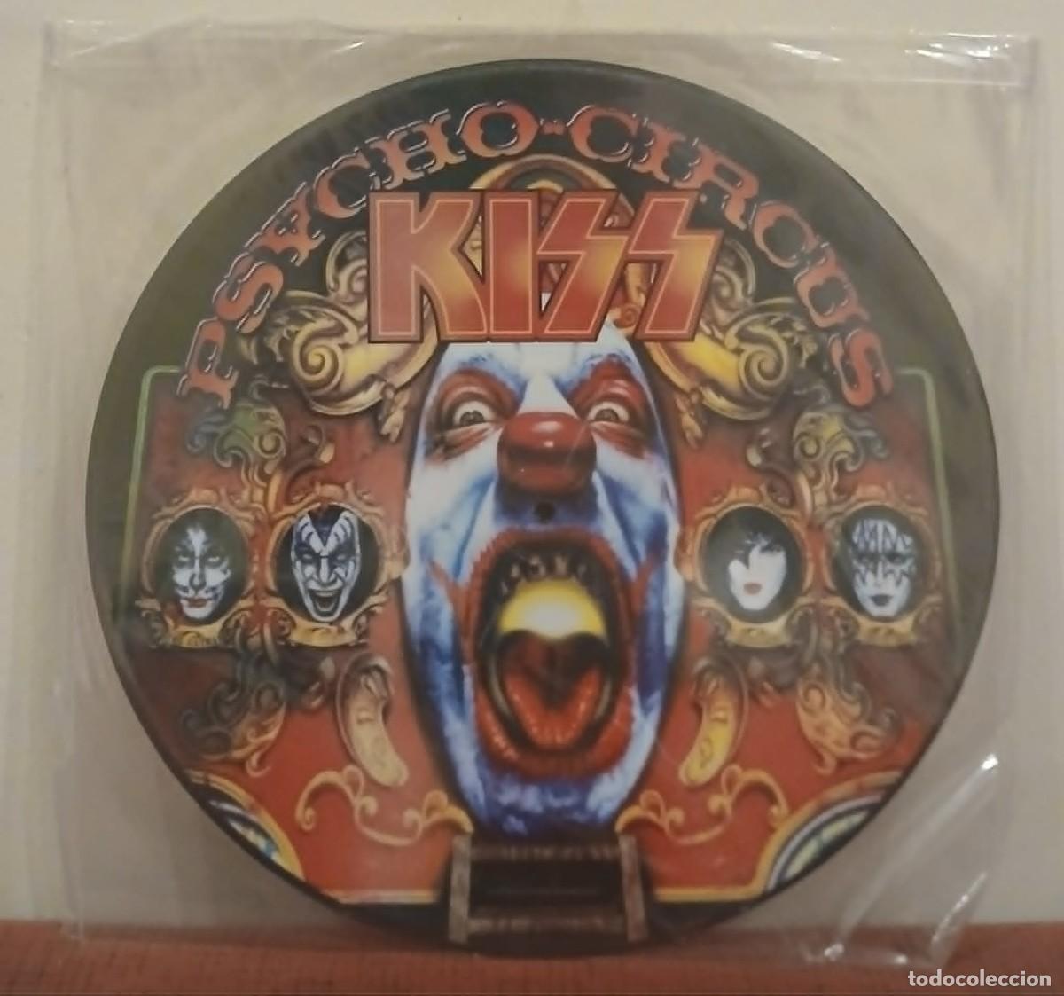Discos de vinilo: VINILO PICTURE PSYCHO CIRCUS - LP NUEVO DE KISS
