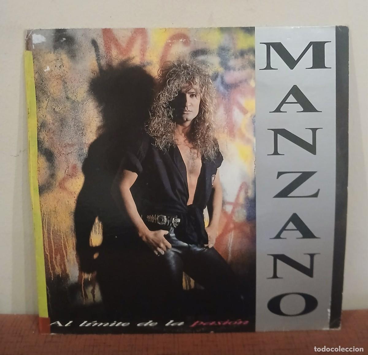 Discos de vinilo: VINILO AL LIMITE DE LA PASION - LP DE MANZANO EN MUY BUEN ESTADO