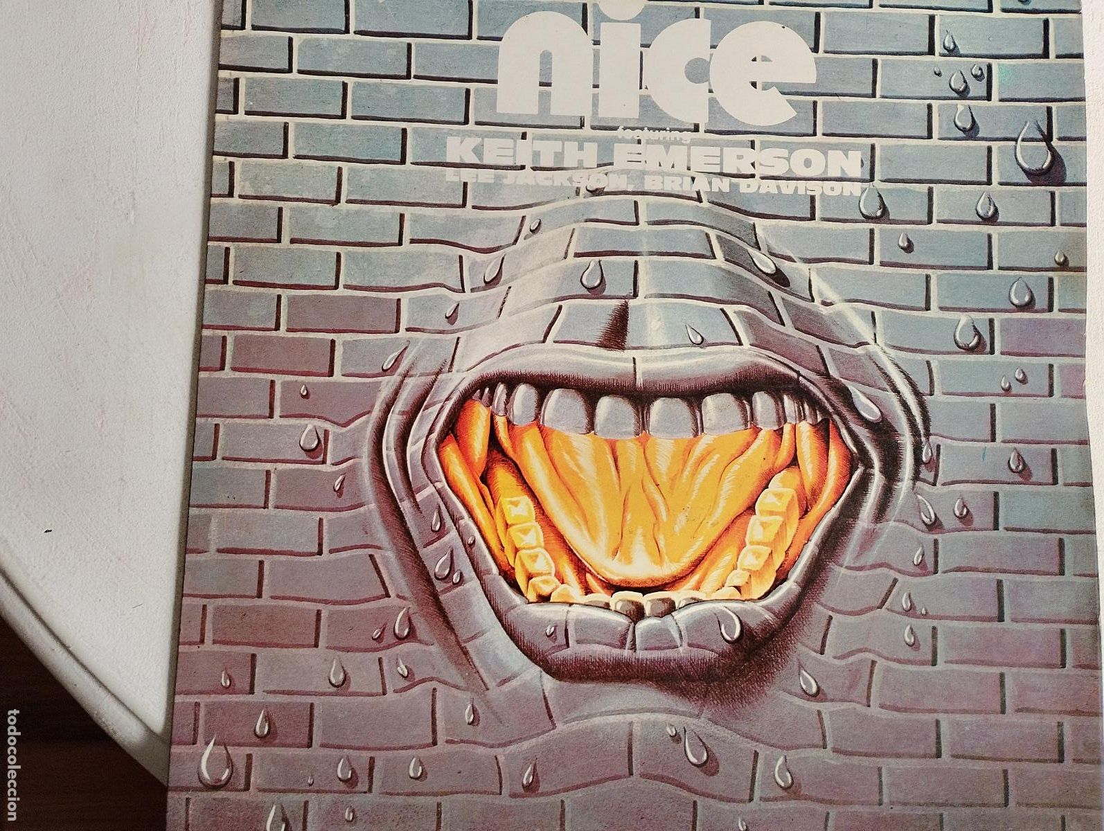 Discos de vinilo: Nice Featuring Keith Emerson, Lee Jackson, Brian Davison, ed espa&ntilde;ola, 1977, Art Rock, Prog Rock, Sy