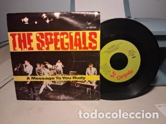 Discos de vinilo: SG THE SPECIALS : A MESSAGE TO YOU RUDY