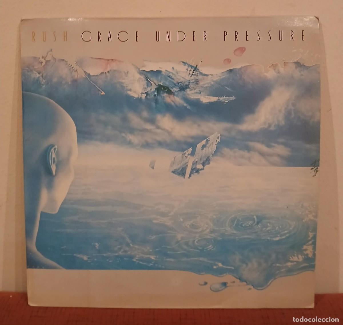 Discos de vinilo: VINILO GRACE UNDER PRESSURE - LP DE RUSH EN BUEN ESTADO