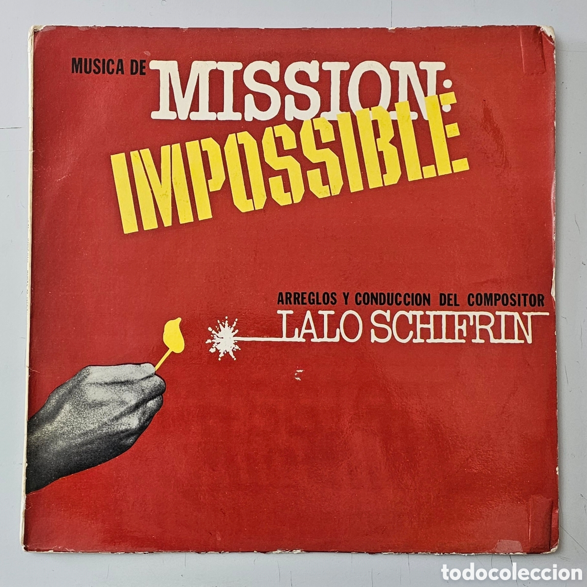 Discos de vinilo: LP LALO SCRIFIN - Mission Impossible BSO (Argentina - Music Hall/Dot - 1967) MUY RARA EDICION ARG