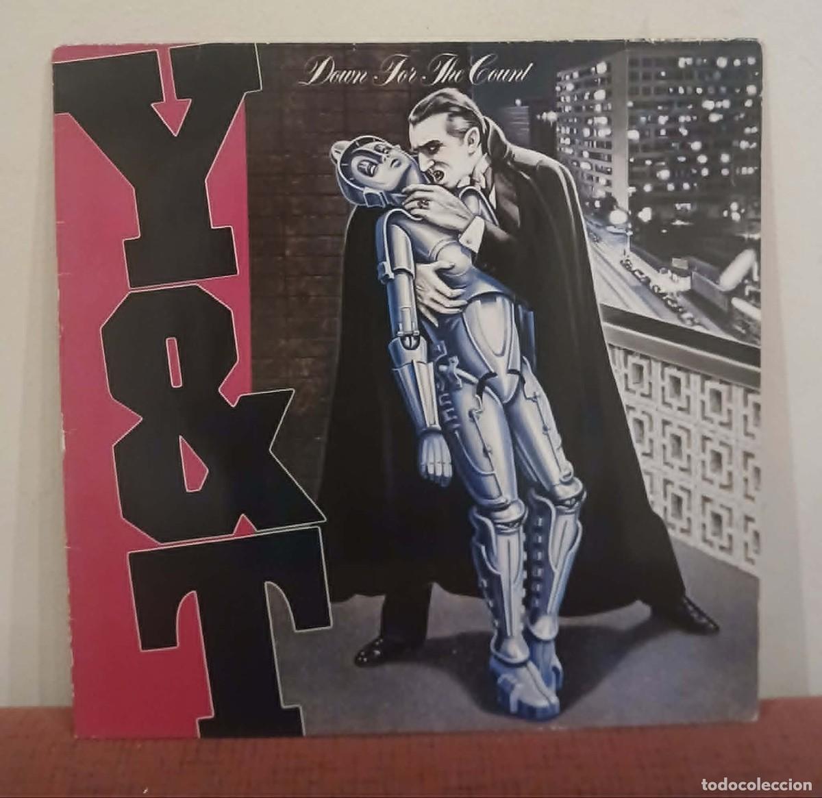 Discos de vinilo: VINILO DOWN FOR THE COUNT - LP COMO NUEVO DE YESTERDAY AND TODAY (Y & T)