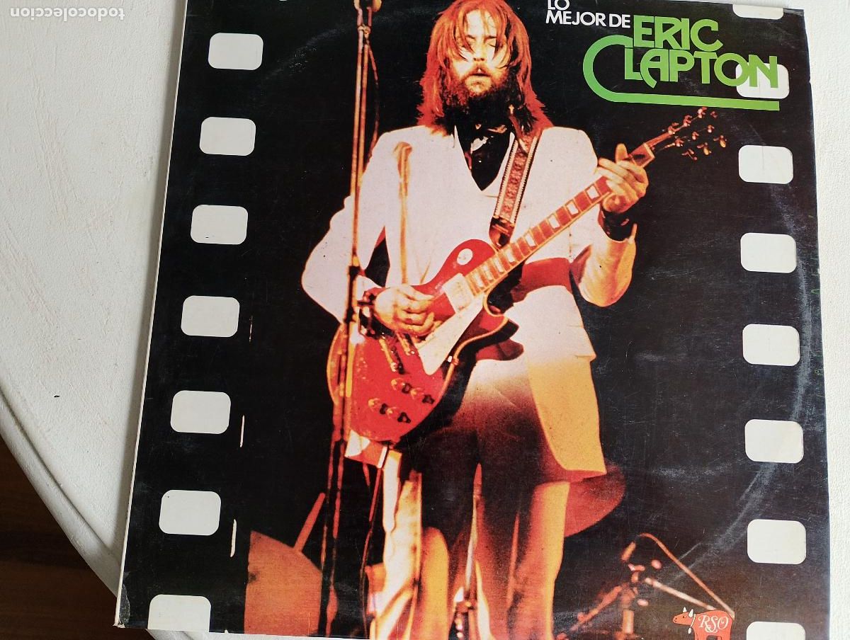 Discos de vinilo: Eric Clapton &ndash; Lo Mejor De Eric Clapton, ed espa&ntilde;ola, 1975, Blues Rock
