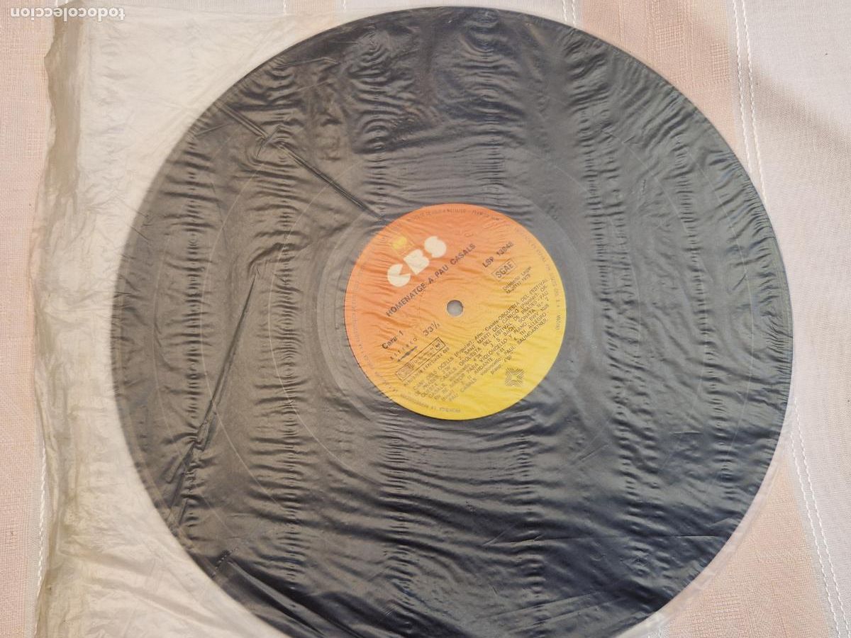 Discos de vinilo: SINGLE. HOMENATGE A PAU CASALS. CANT DELS OCELLS.