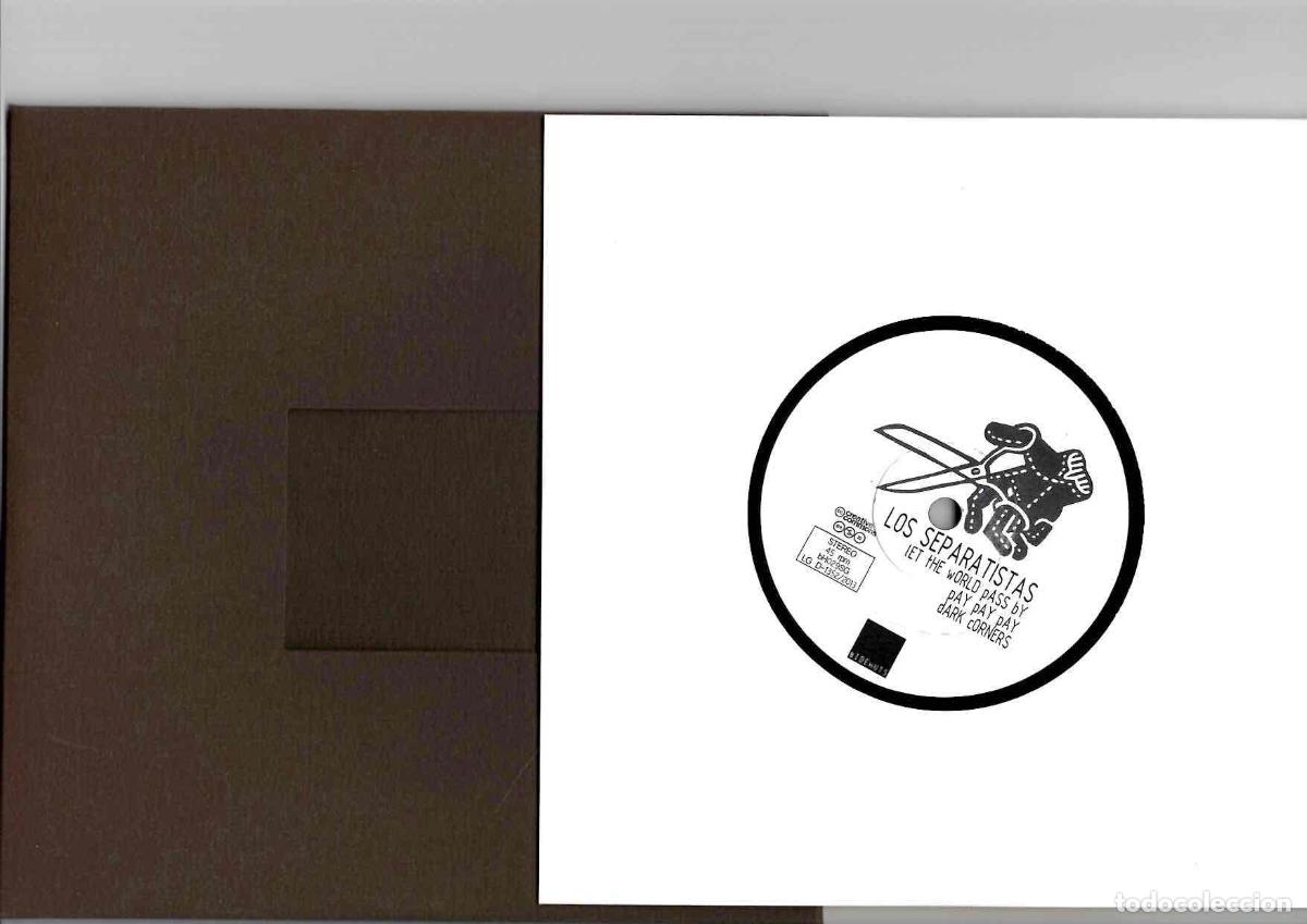 Discos de vinilo: SINGLE LOS SEPARATISTAS LET THE WORLD PASS BY. COUPAGES. EDICION NUMERADA, N&ordm; 040. 2013