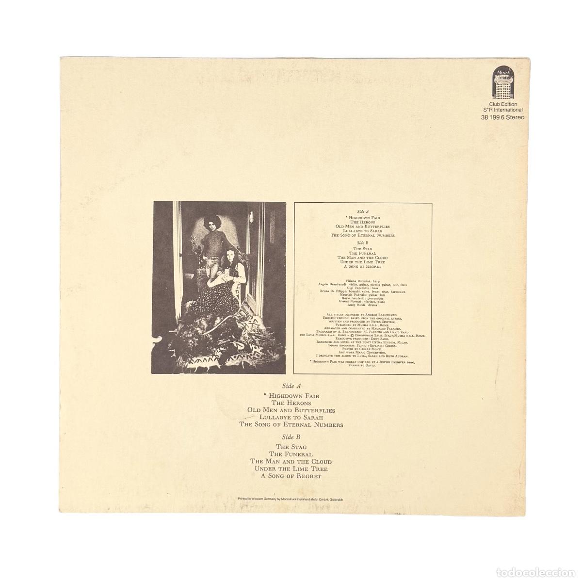 Discos de vinilo: LP. Angelo Branduardi. Highdown Fair (VG/VG) - Foto 2