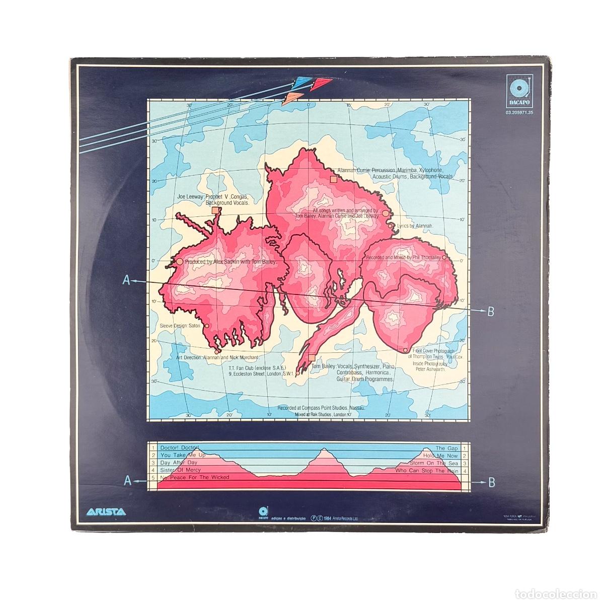 Discos de vinilo: LP. Thompson Twins. Into The Gap (VG/VG) - Foto 2