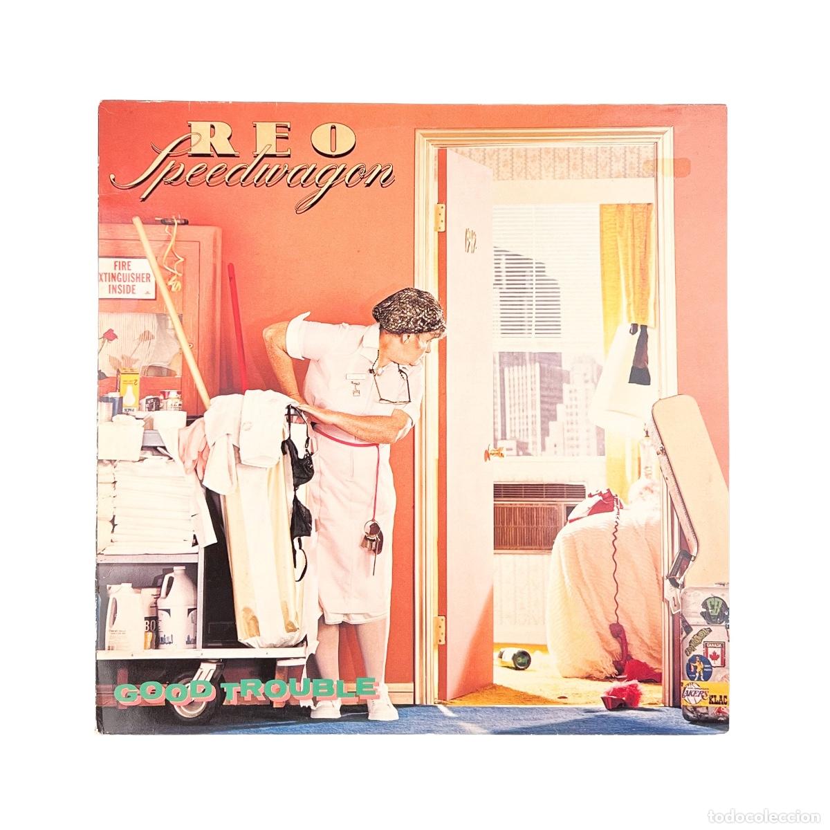 Vinyl records: LP. REO Speedwagon. Good Trouble (VG/VG)