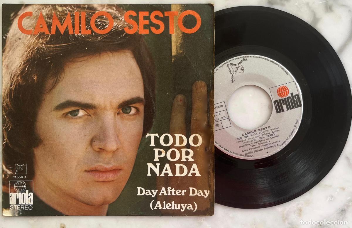 Discos de vinilo: CAMILO SESTO. TODO POR NADA. SINGLE ORIGINAL 1973