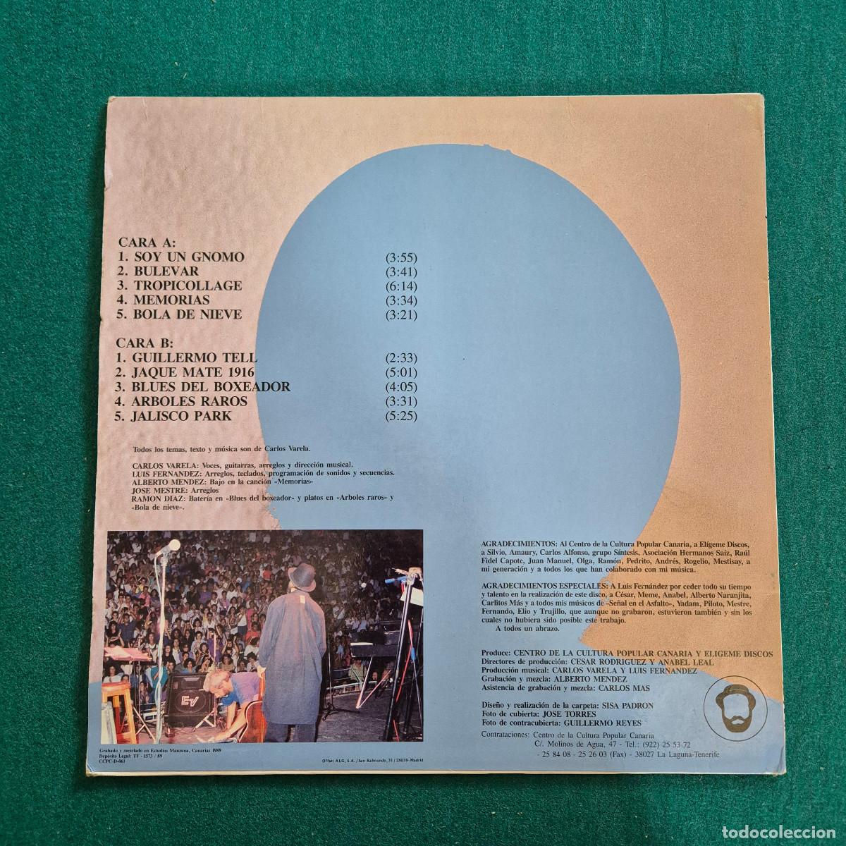 Discos de vinilo: Carlos Varela &ndash; Jalisco Park - Foto 2
