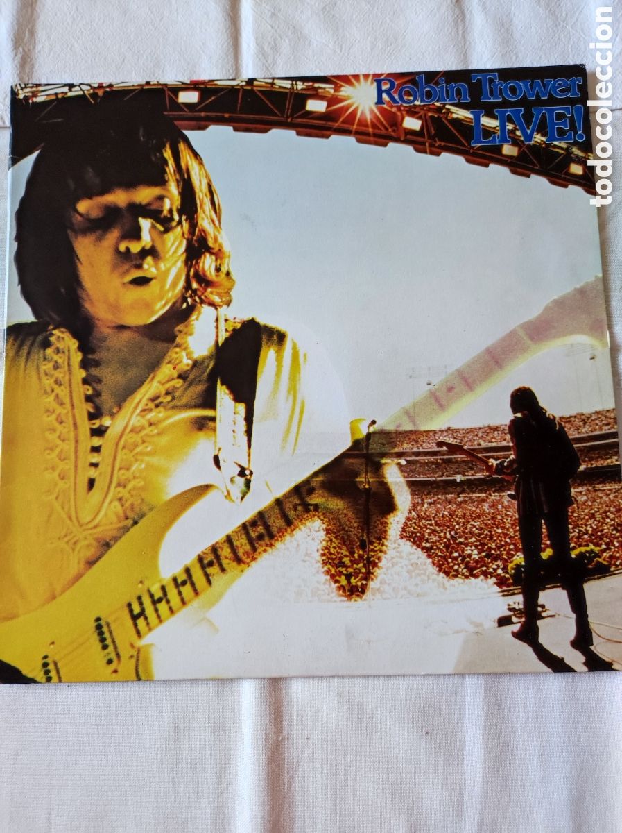 Discos de vinilo: ROBIN TROWER - LIVE!