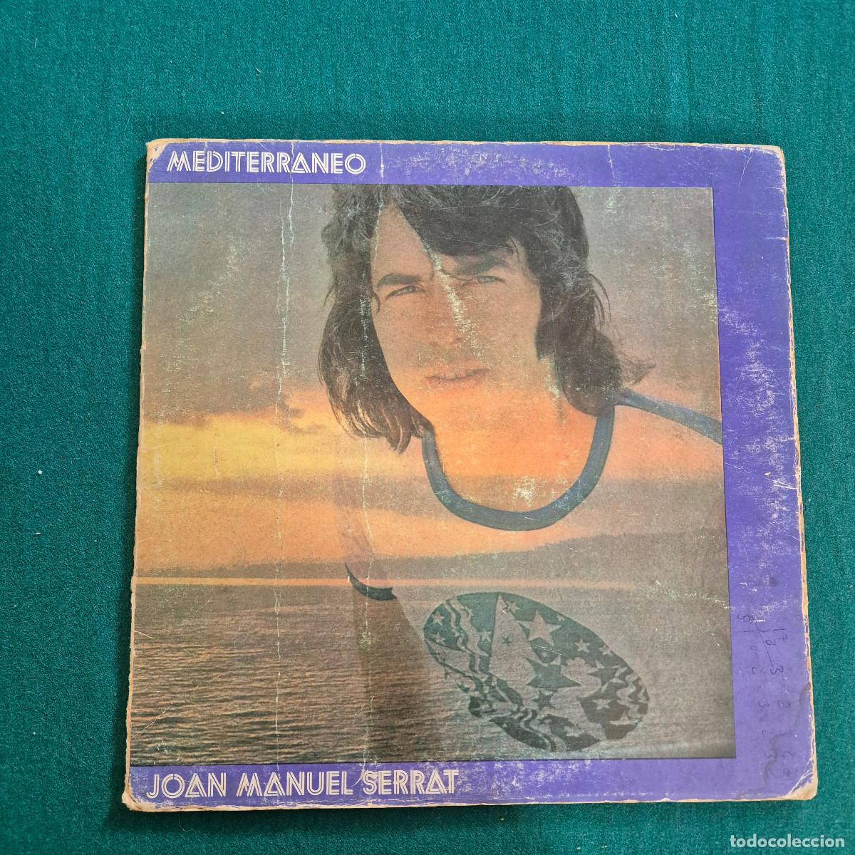Discos de vinilo: Joan Manuel Serrat &ndash; Mediterr&aacute;neo
