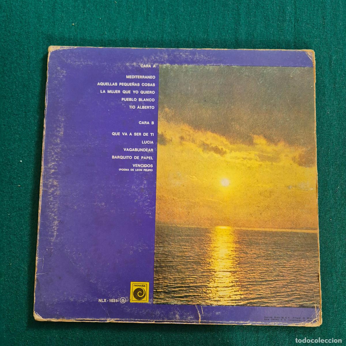 Discos de vinilo: Joan Manuel Serrat &ndash; Mediterr&aacute;neo - Foto 2