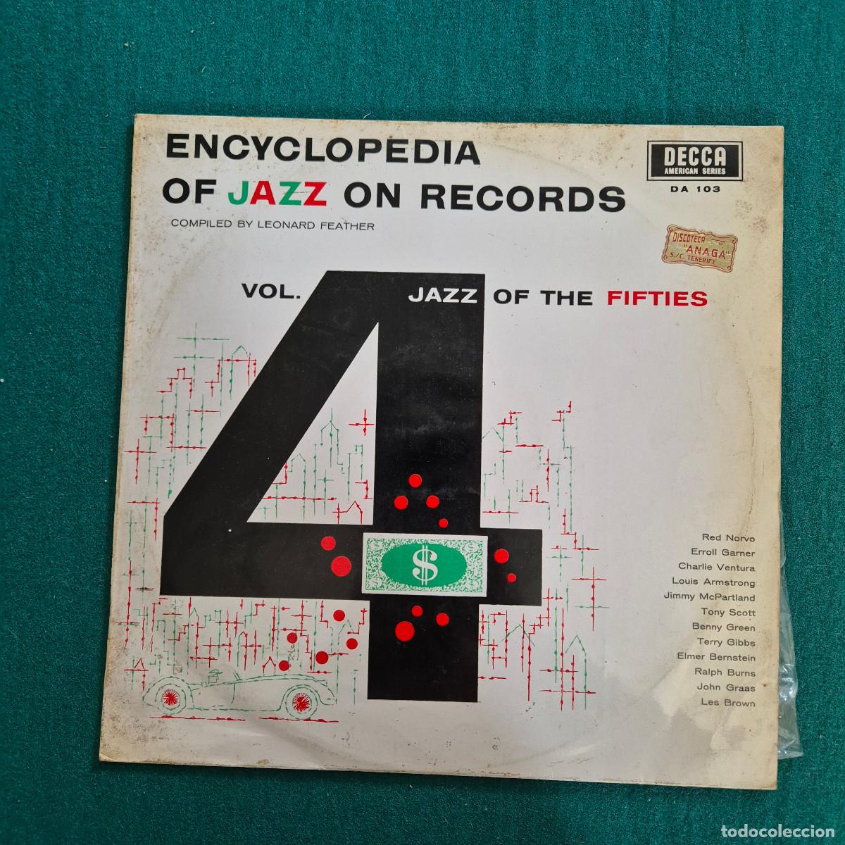 Discos de vinilo: Encyclopedia Of Jazz On Records - Vol. 4 &rdquo;Jazz Of The Fifties&rdquo;