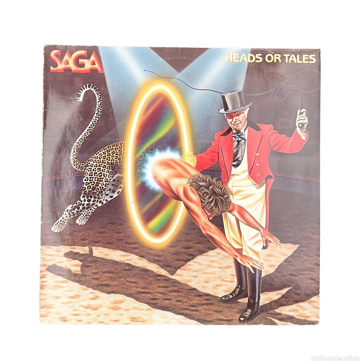 Vinyl records: LP. Saga. Heads Or Tales (VG/VG)