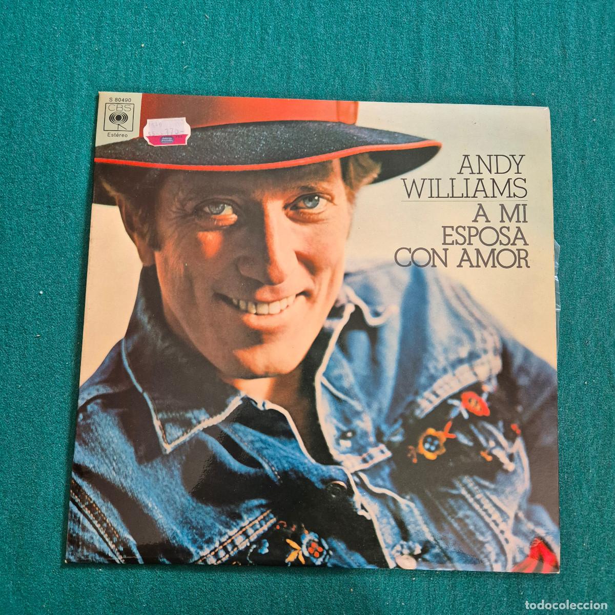 Disques de vinyle: Andy Williams &ndash; A Mi Esposa Con Amor