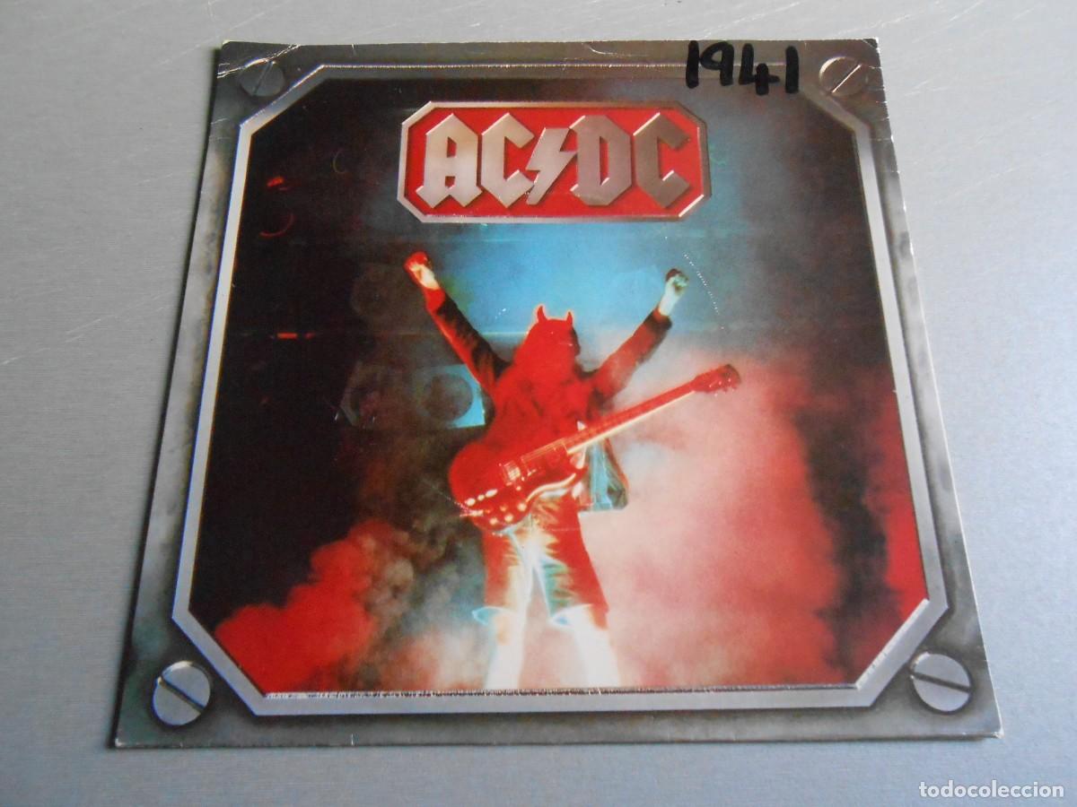 Discos de vinilo: AC / DC, SG, HIGH VOLTAGE (LIVE VERSION) + 1, A&Ntilde;O 1980, ATLANTIC HM 1