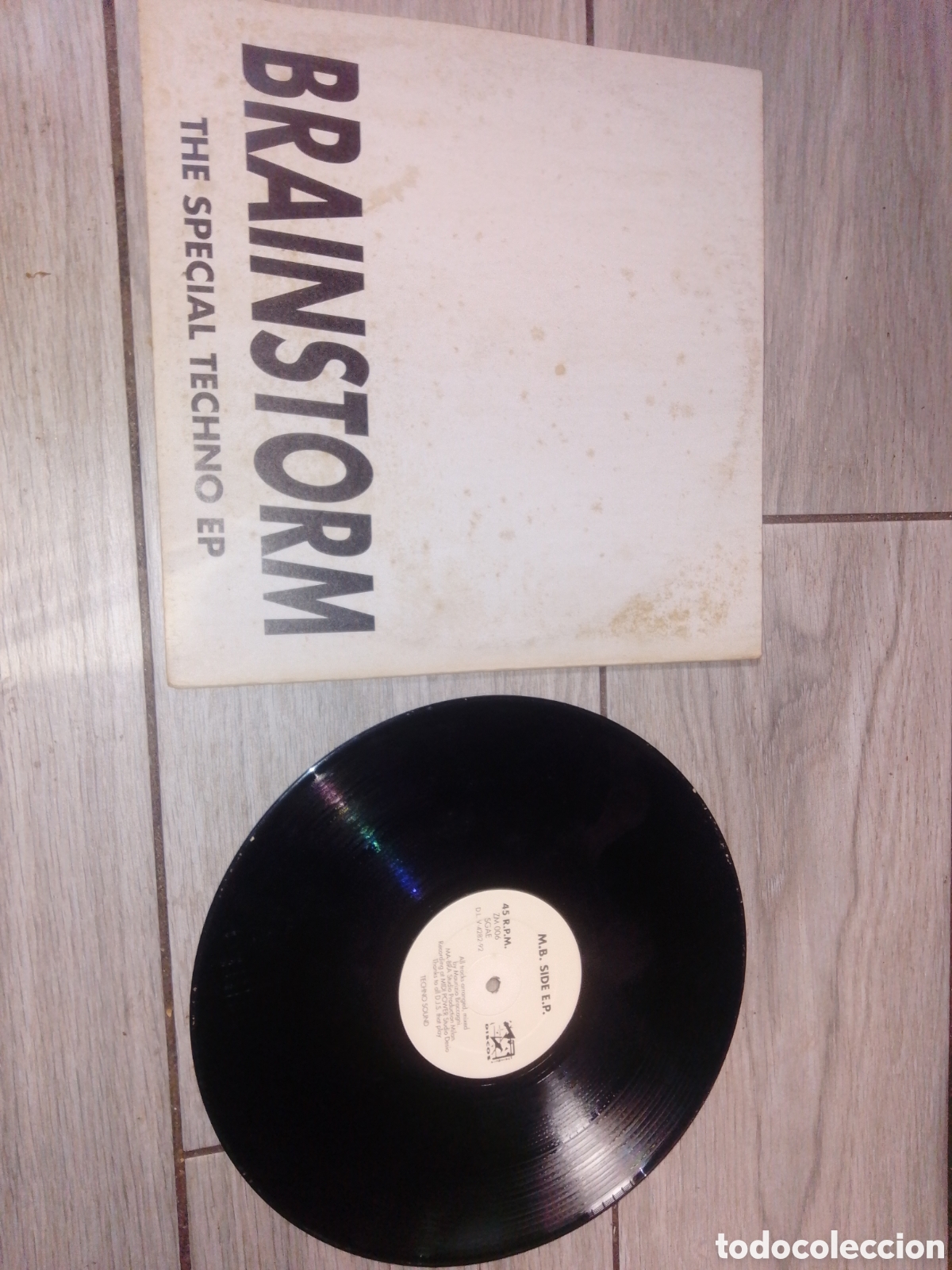 Discos de vinilo: BRAINSTORM - THE SPECIAL TECHNO EP - SPAIN - Z DISCOS - LV -