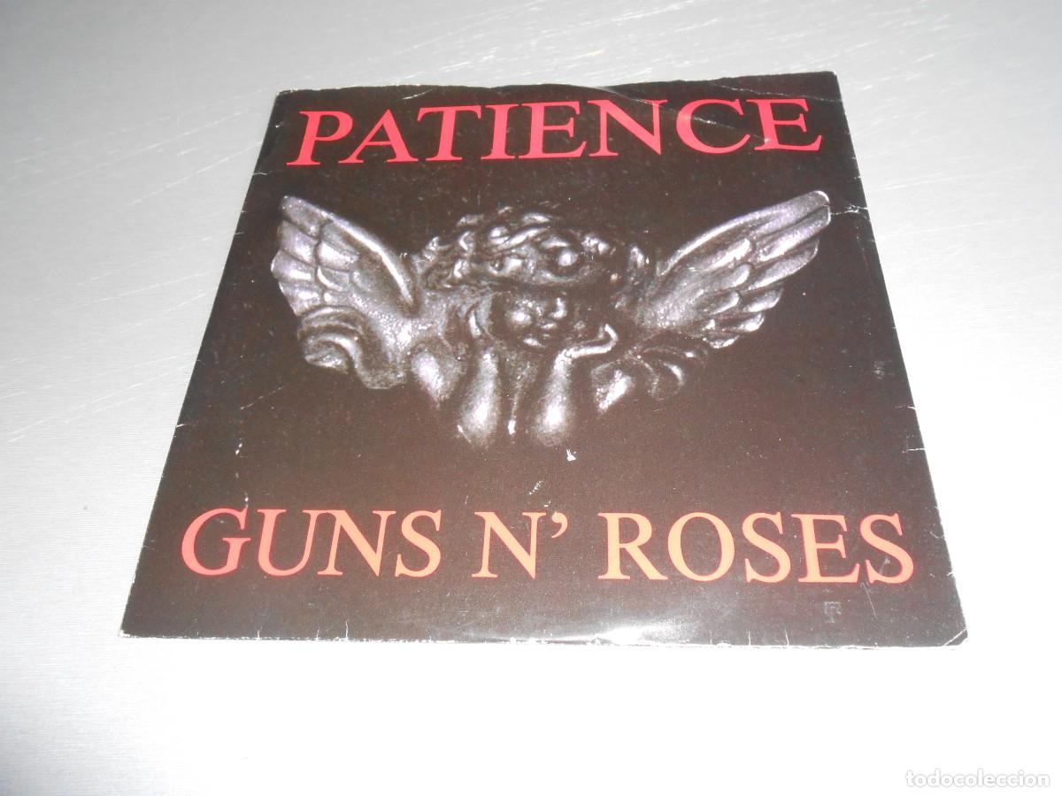 Discos de vinilo: GUNS N&acute;ROSES, SG, PATIENCE + 1, A&Ntilde;O 1989, GEFFEN RECORDS, GEF 56