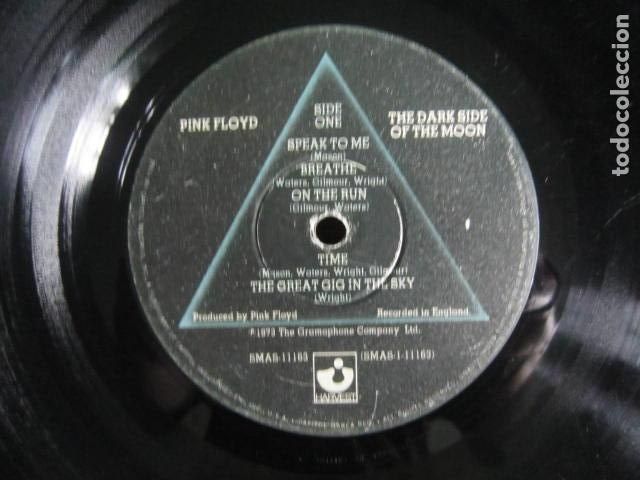 Discos de vinilo: PINK FLOYD - THE DARK SIDE OF THE MOON LP - ORIGINAL U.S.A. - HARVEST RECORDS 1973 - STEREO -