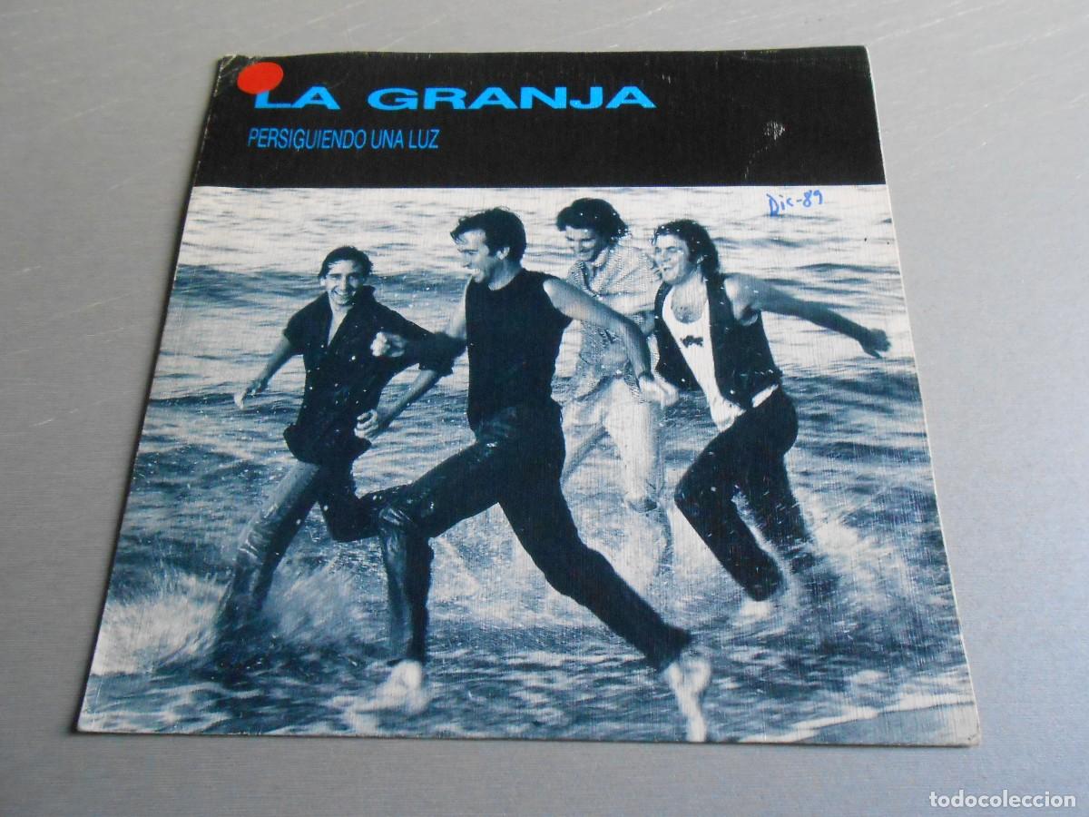 Discos de vinilo: LA GRANJA, SG, PERSIGUIENDO UNA LUZ + 1, A&Ntilde;O 1989, 3 CIPRESES 1C-0660-2
