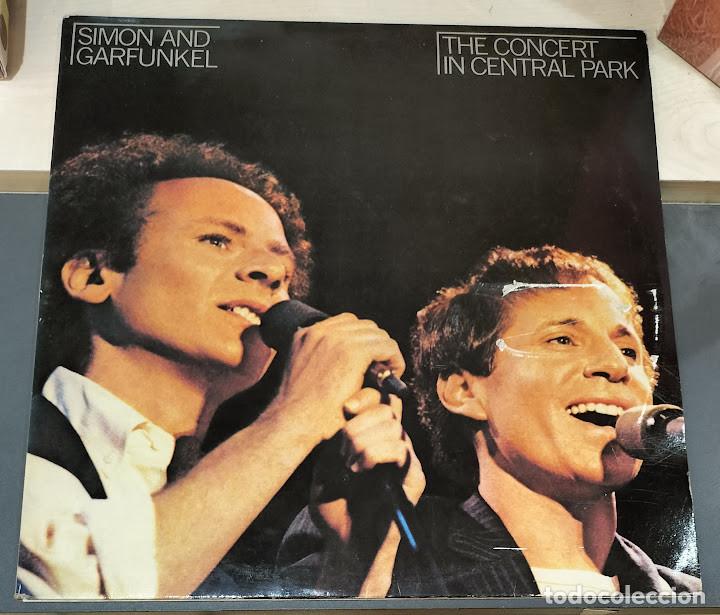 Discos de vinilo: Simon And Garfunkel - The Concert In Central Park - 2LP Geffen ref. GEF 88575. Ed.espa&ntilde;ola 1982.