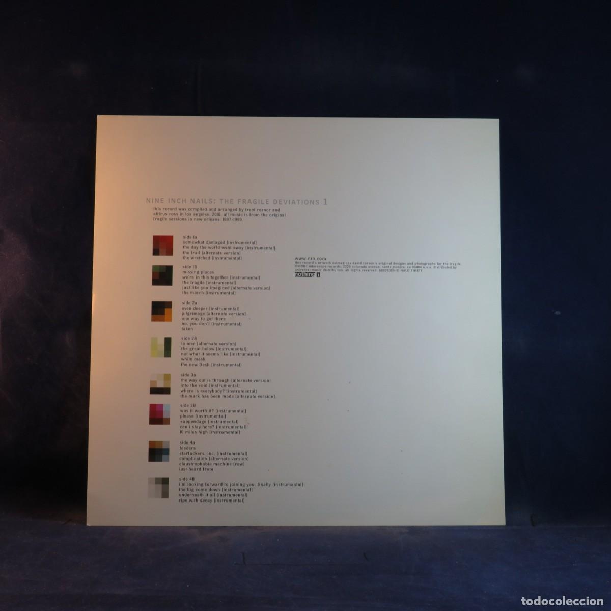 Discos de vinilo: NINE INCH NAILS &ndash; THE FRAGILE: DEVIATIONS 1 - 4 LP - Foto 4