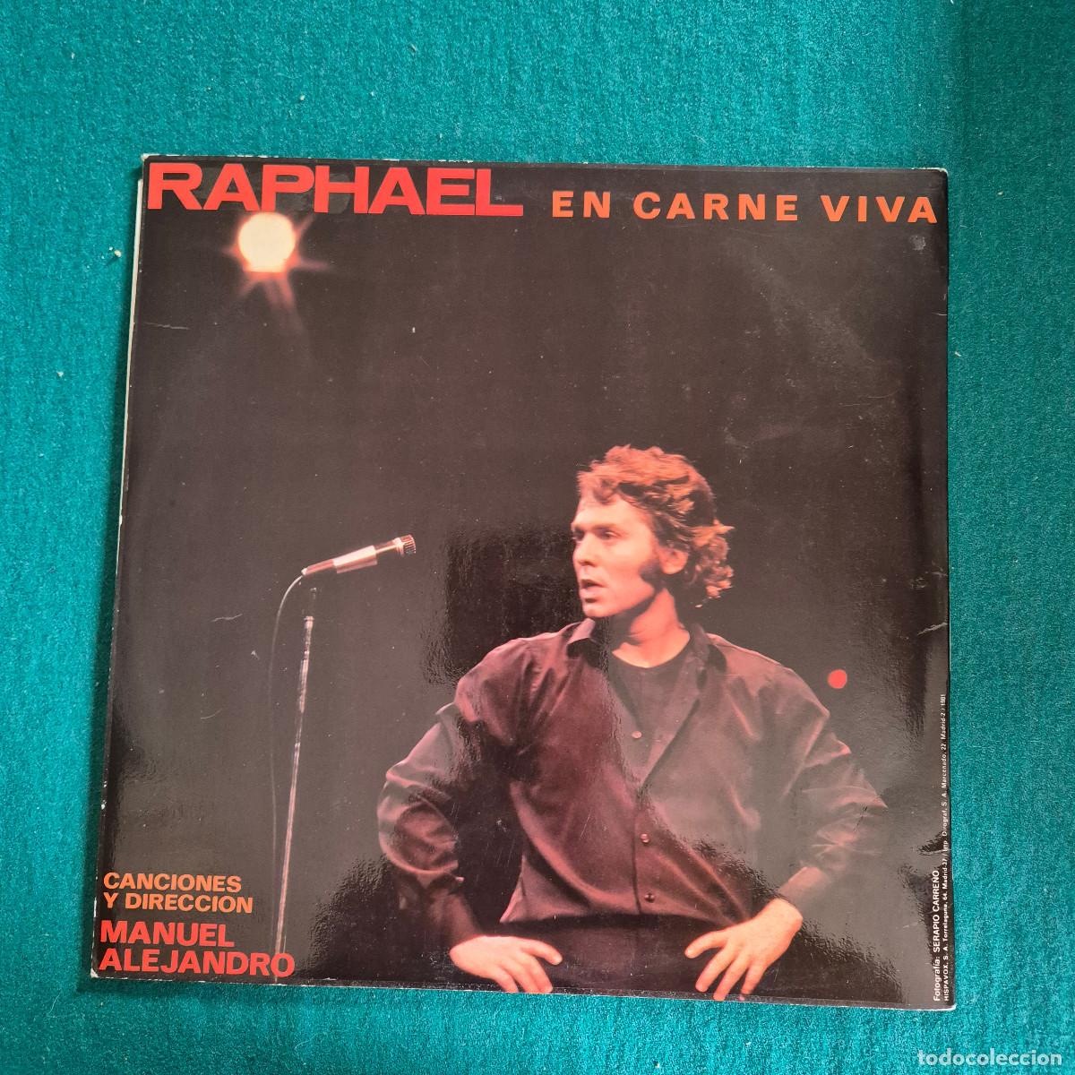 Discos de vinilo: Raphael &ndash; En Carne Viva