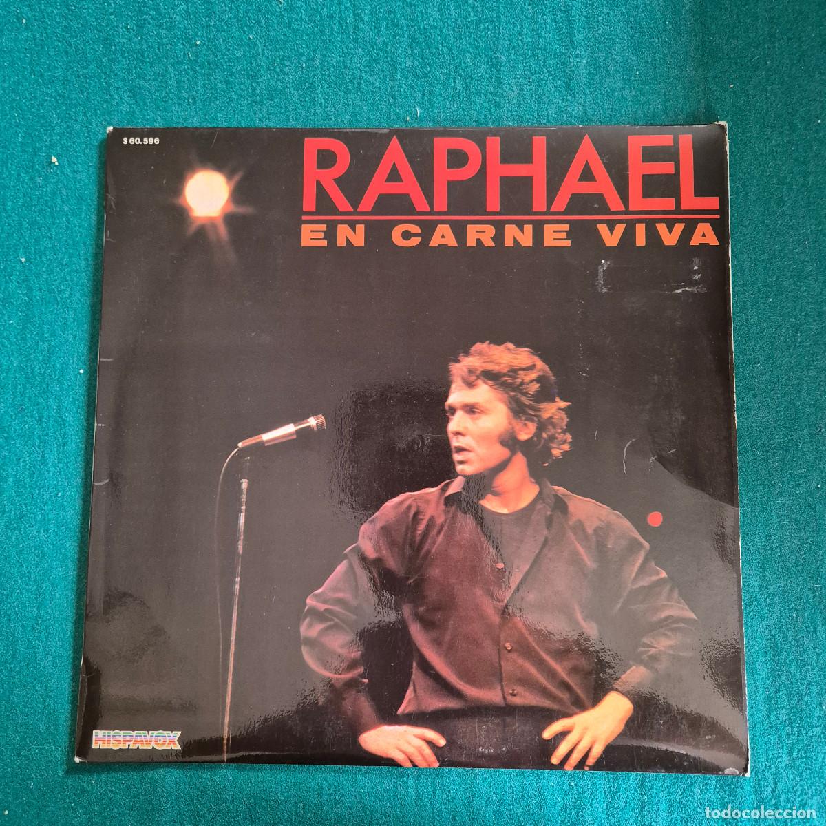 Discos de vinilo: Raphael &ndash; En Carne Viva - Foto 2