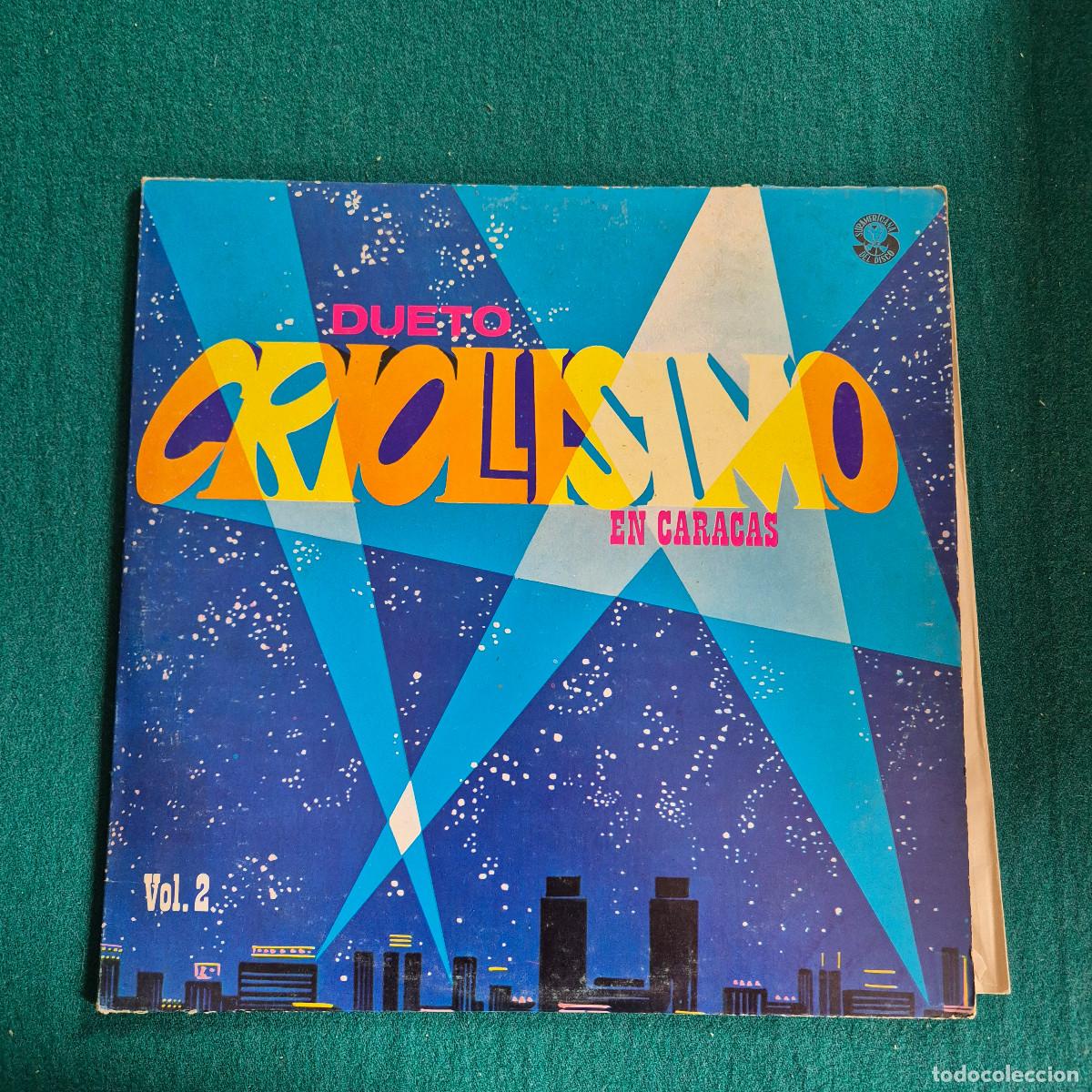 Discos de vinilo: DUETO CRIOLLISIMO - EN CARACAS