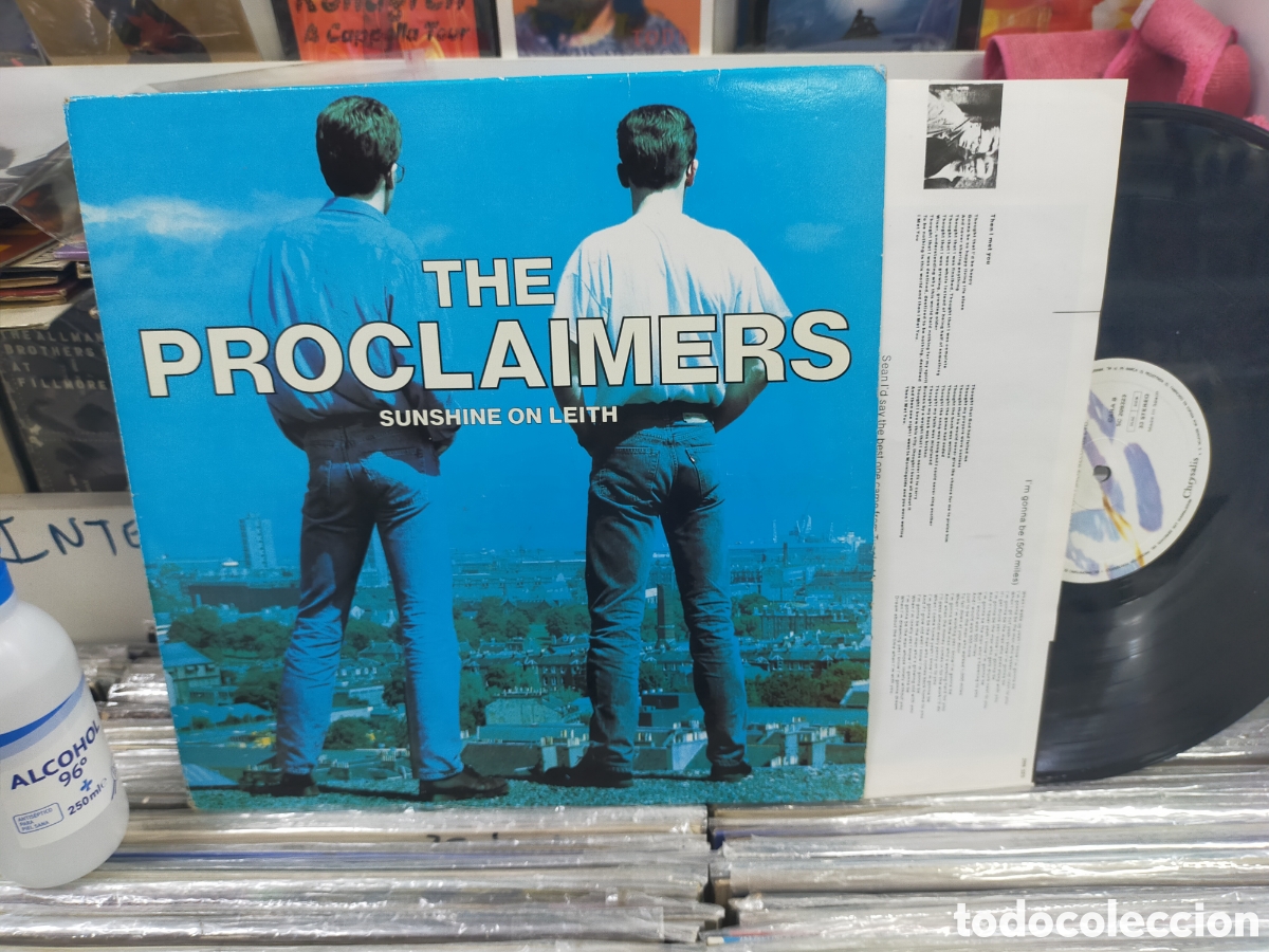 Discos de vinilo: The proclaimers LP sunshine on leith Espa&ntilde;a 1988