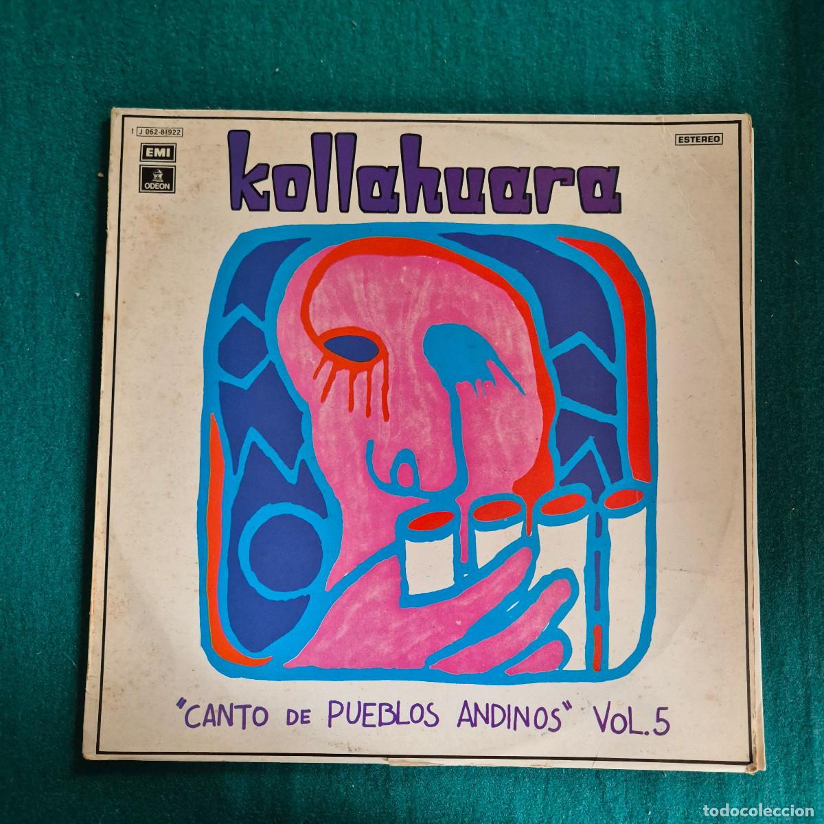 Discos de vinilo: Conjunto Kollahuara &ndash; Canto De Pueblos Andinos Vol. 5