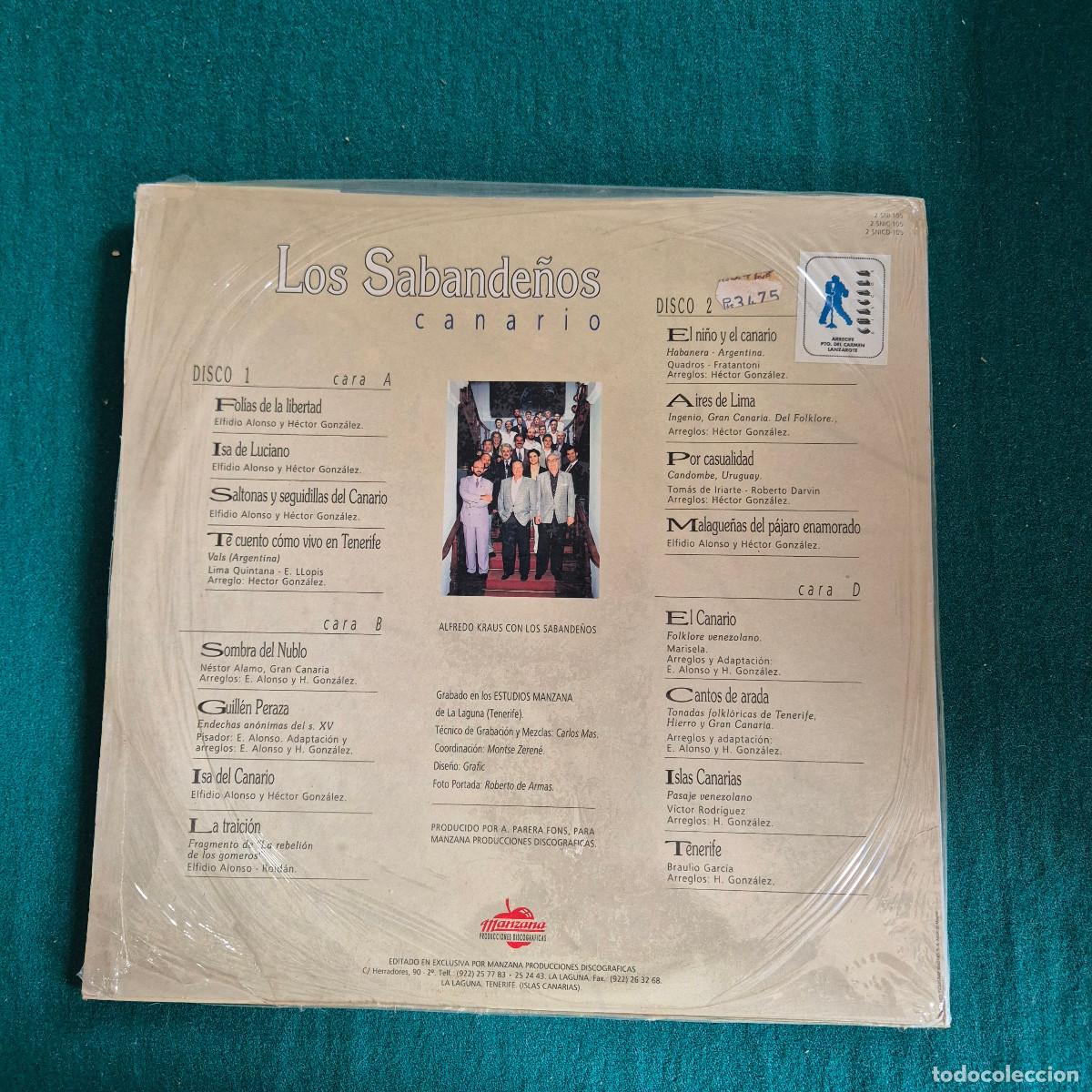 Discos de vinilo: Los Sabande&ntilde;os &ndash; Canario - Foto 2