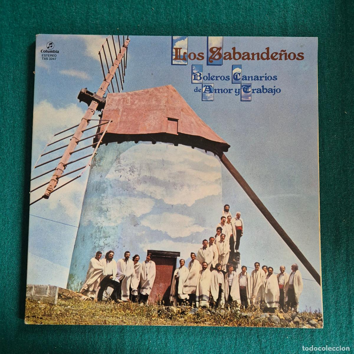 Discos de vinilo: Los Sabande&ntilde;os &ndash; Boleros Canarios De Amor Y Trabajo