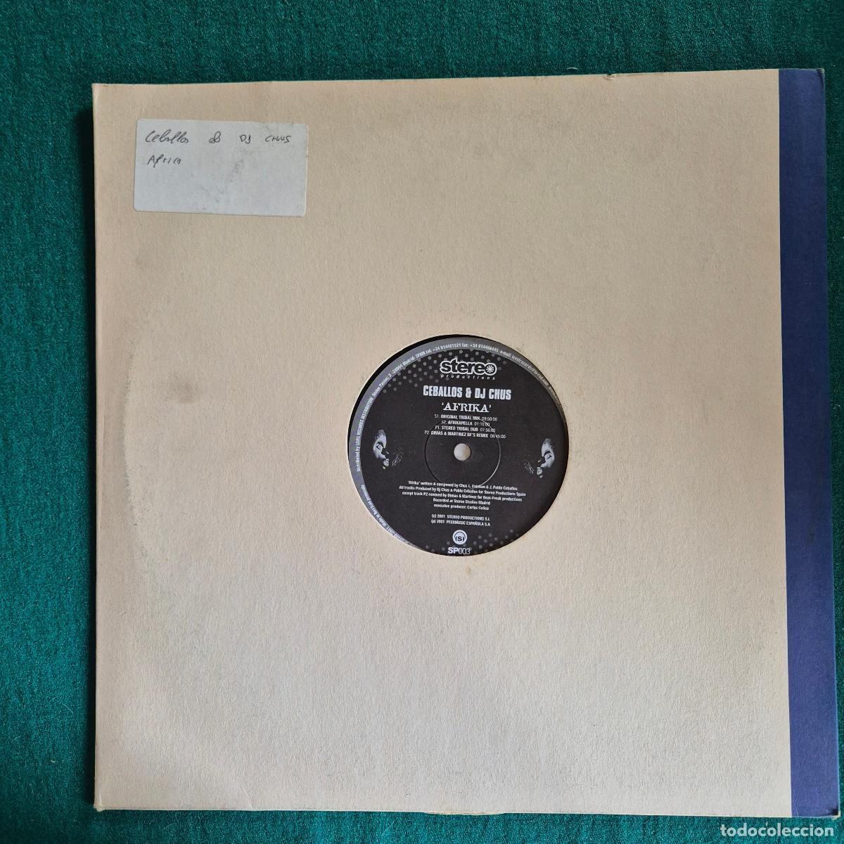 Discos de vinilo: Ceballos & DJ Chus &ndash; Afrika