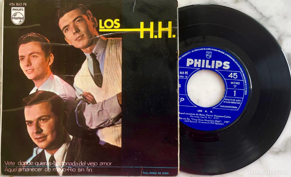 Discos de vinilo: LOS H.H. AQUEL AMANECER DE MAYO + 3 TEMAS. EP ORIGINAL ESPA&Ntilde;A 1966
