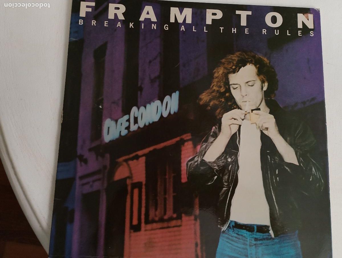 Discos de vinilo: Frampton &ndash; Breaking All The Rules,1981, promocional, ed espa&ntilde;ola
