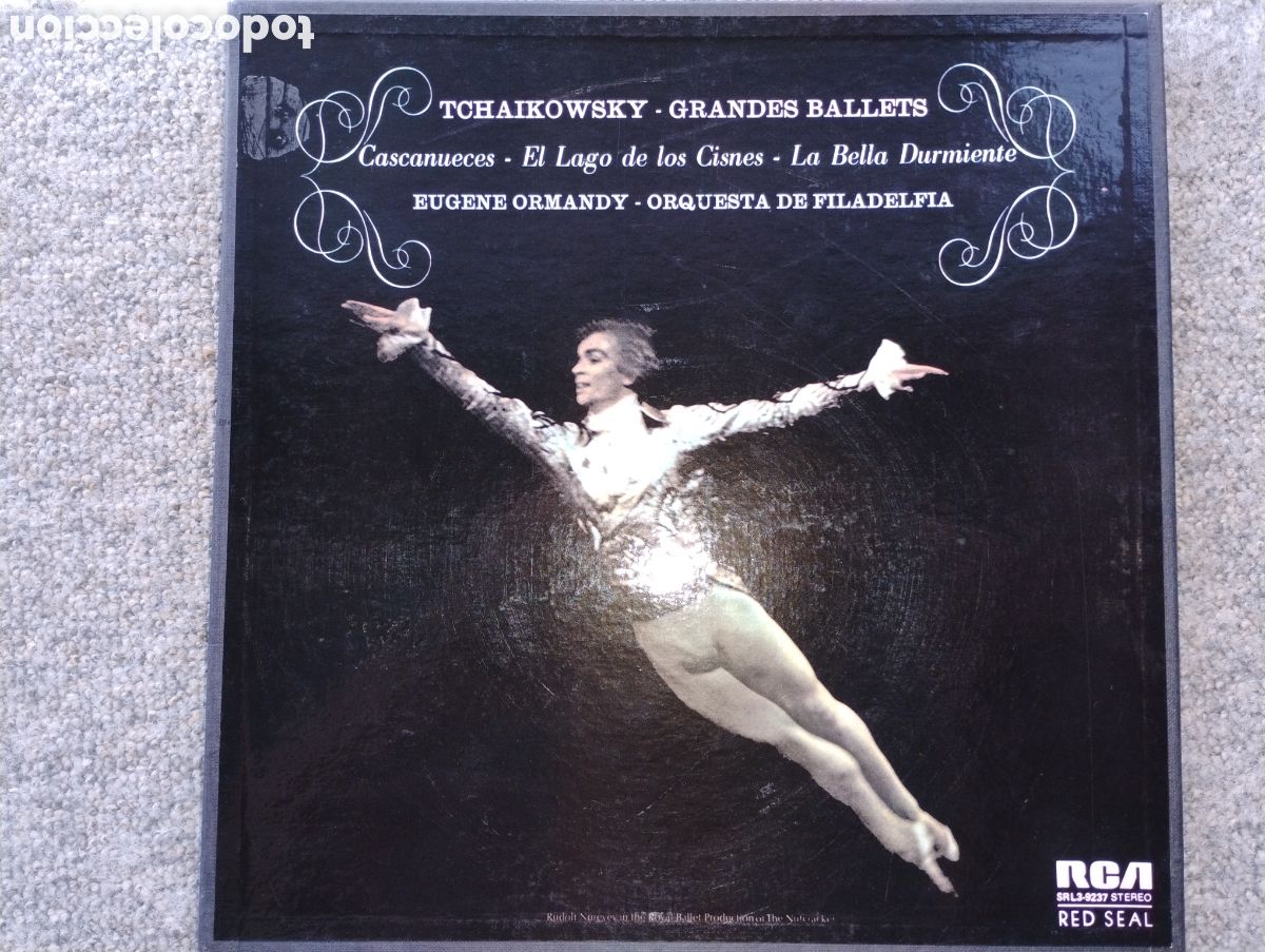 Discos de vinilo: Tchaikovsky: Cascanueces, Lago Cisnes, Bella Durmiente. Ormandy. RCA. 3 LPS