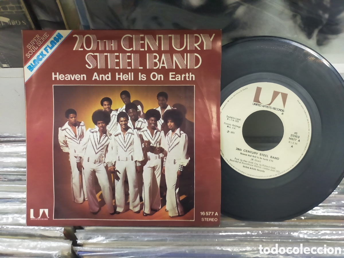 Discos de vinilo: 20th century steel band single heaven and hellbis on earth 1976 Espa&ntilde;a escuchado