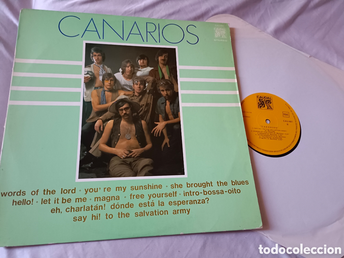 Discos de vinilo: CANARIOS LP VINILO PROG/PSYCH 1977