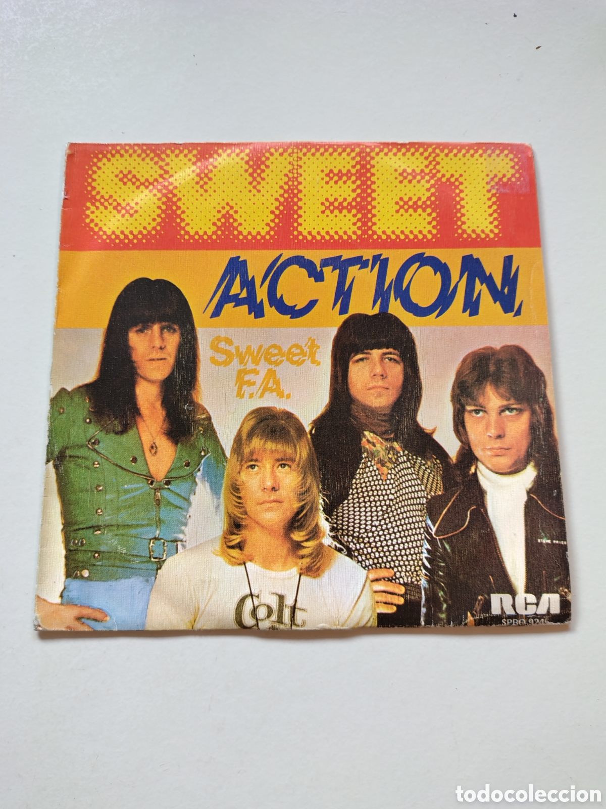 Discos de vinilo: SWEET Action / Sweet F.A. ( 1976 RCA ESPA&Ntilde;A) PROMO GLAM ROCK