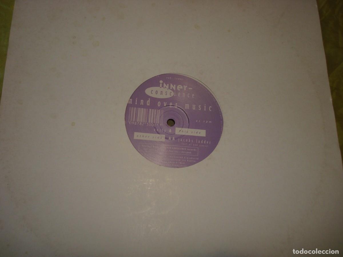 Discos de vinilo: MIND OVER MUSIC. UNITY / JACOBS LADDER. MAXI-SINGLE. IRELAND, 1993. IMPECABLE (#)